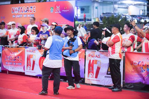 Race photo from NOTARACE 2025