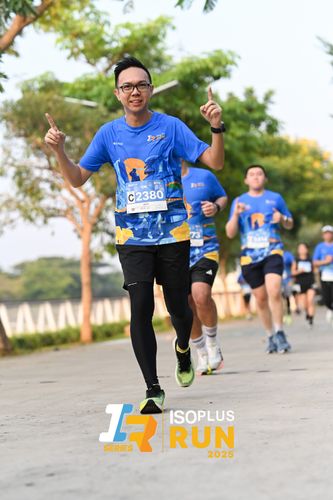Race photo from ISOPLUS RUN 2025 - JAKARTA