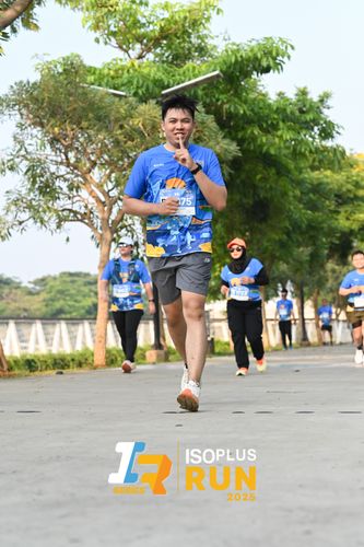 Race photo from ISOPLUS RUN 2025 - JAKARTA