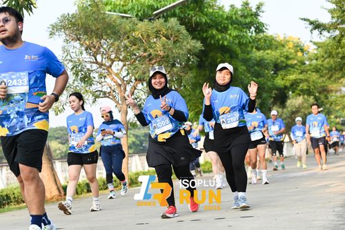 Race photo from ISOPLUS RUN 2025 - JAKARTA