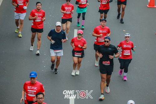 Race photo from ONE RUN 10K 2025