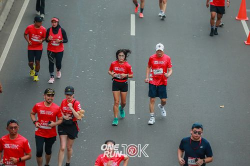 Race photo from ONE RUN 10K 2025
