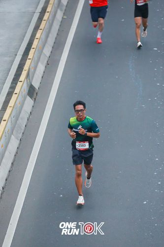 Race photo from ONE RUN 10K 2025