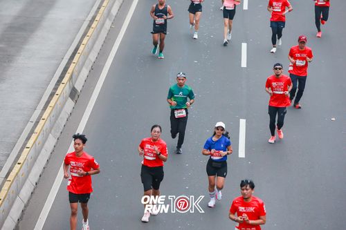 Race photo from ONE RUN 10K 2025