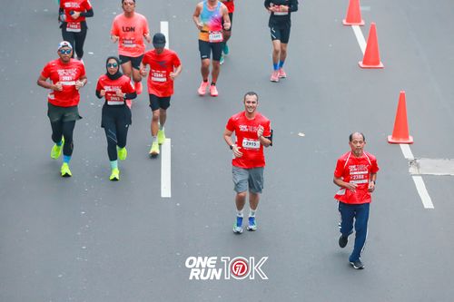 Race photo from ONE RUN 10K 2025