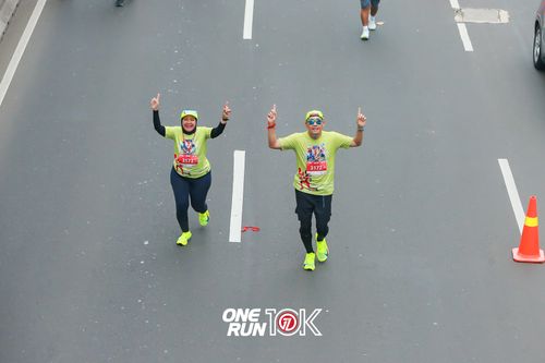 Race photo from ONE RUN 10K 2025