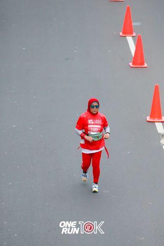 Race photo from ONE RUN 10K 2025