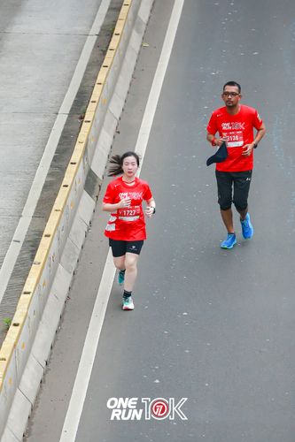 Race photo from ONE RUN 10K 2025