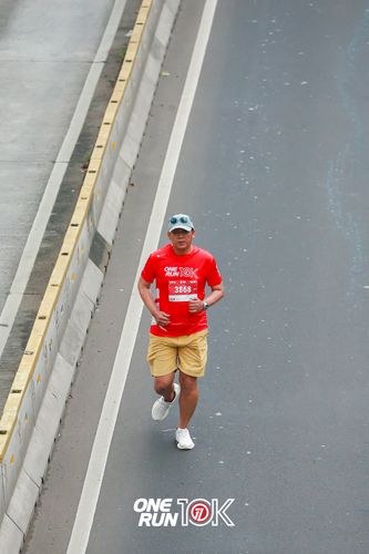 Race photo from ONE RUN 10K 2025