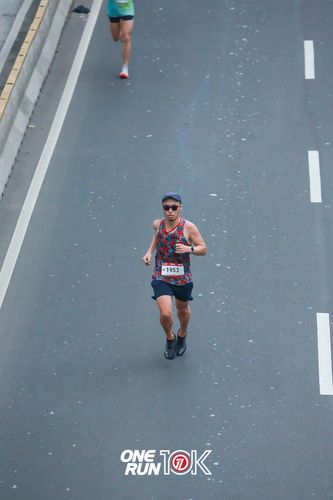 Race photo from ONE RUN 10K 2025