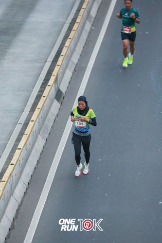 Race photo from ONE RUN 10K 2025