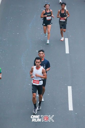 Race photo from ONE RUN 10K 2025
