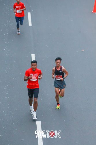 Race photo from ONE RUN 10K 2025