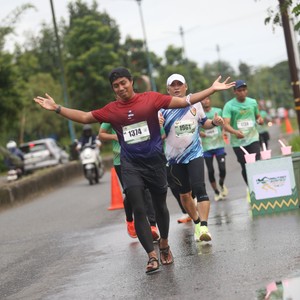 Race photo from ARUTMIN BORNEO RUN 2025