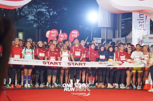Race photo from ONE RUN 10 K