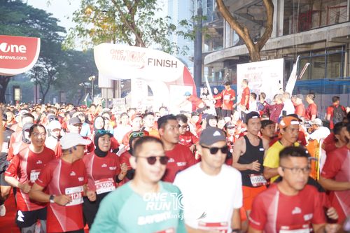 Race photo from ONE RUN 10 K
