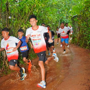 Race photo from Belitung Multisport Festival