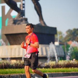 Race photo from SMARTFREN RUN 2026