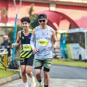 Race photo from BOGORUN 2026