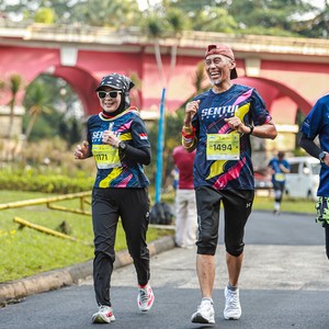 Race photo from BOGORUN 2026