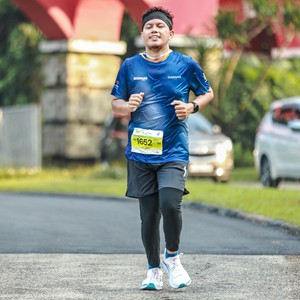 Race photo from BOGORUN 2026