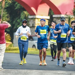 Race photo from BOGORUN 2026