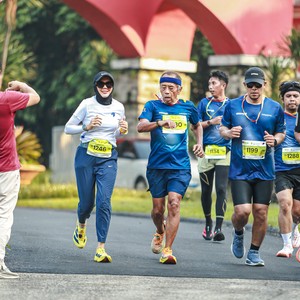 Race photo from BOGORUN 2026