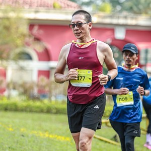 Race photo from BOGORUN 2026