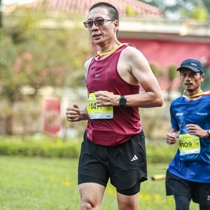 Race photo from BOGORUN 2026