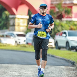 Race photo from BOGORUN 2026