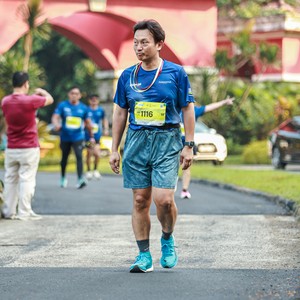 Race photo from BOGORUN 2026