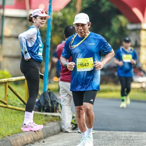 Race photo from BOGORUN 2026