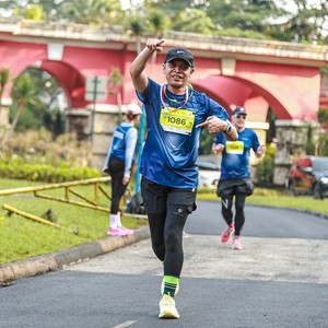 Race photo from BOGORUN 2026