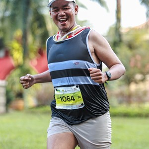 Race photo from BOGORUN 2026