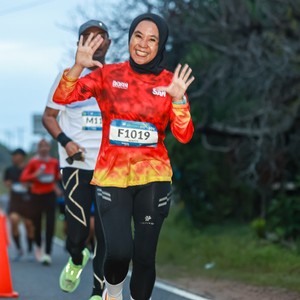 Race photo from Belitung Multisport Festival