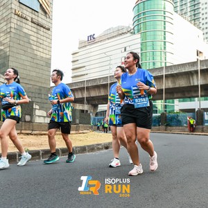 Race photo from ISOPLUS RUN 2026 - JAKARTA