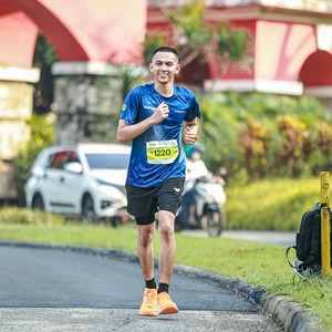 Race photo from BOGORUN 2026