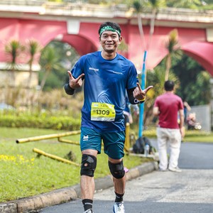 Race photo from BOGORUN 2026