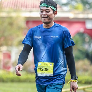 Race photo from BOGORUN 2026