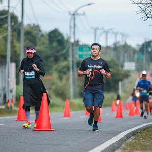 Race photo from Belitung Multisport Festival