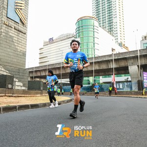 Race photo from ISOPLUS RUN 2026 - JAKARTA