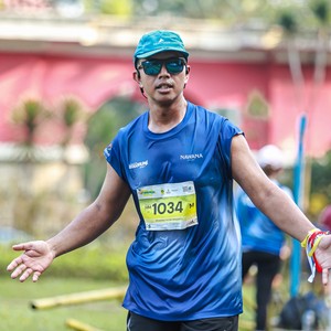 Race photo from BOGORUN 2026