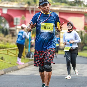 Race photo from BOGORUN 2026