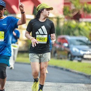 Race photo from BOGORUN 2026