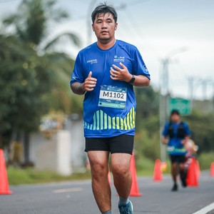 Race photo from Belitung Multisport Festival