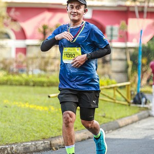 Race photo from BOGORUN 2026