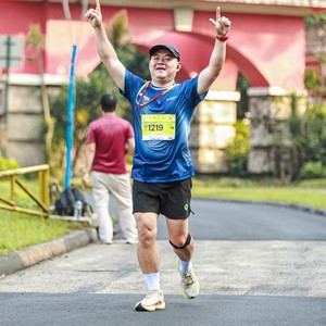 Race photo from BOGORUN 2026