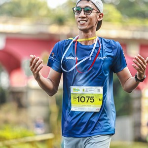 Race photo from BOGORUN 2026