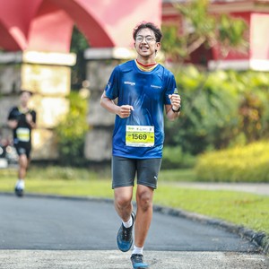 Race photo from BOGORUN 2026