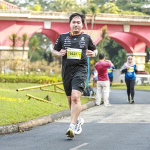 Race photo from BOGORUN 2026